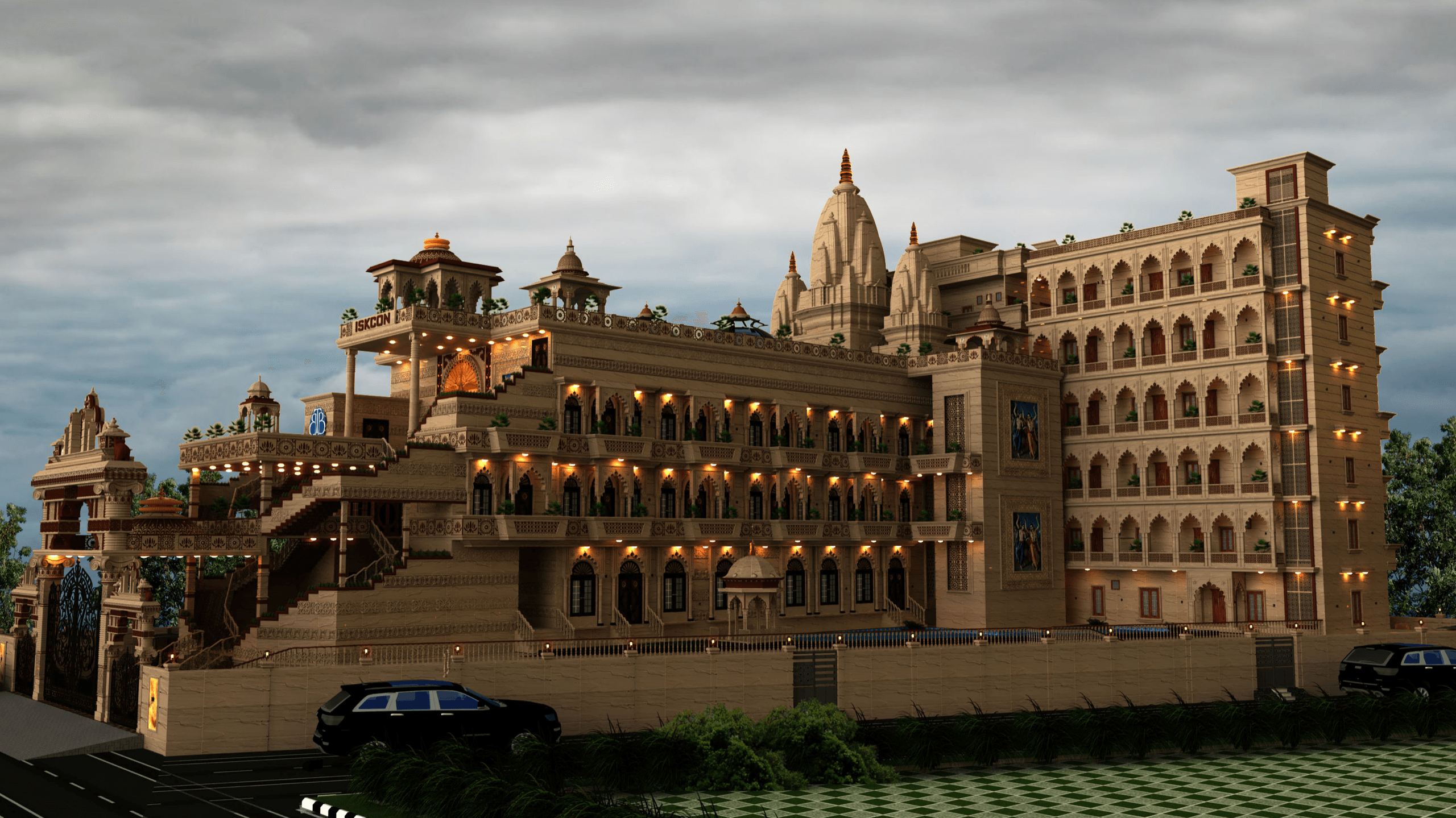 ISKCON Wave City Ghaziabad Grand Vedic Temple and Community