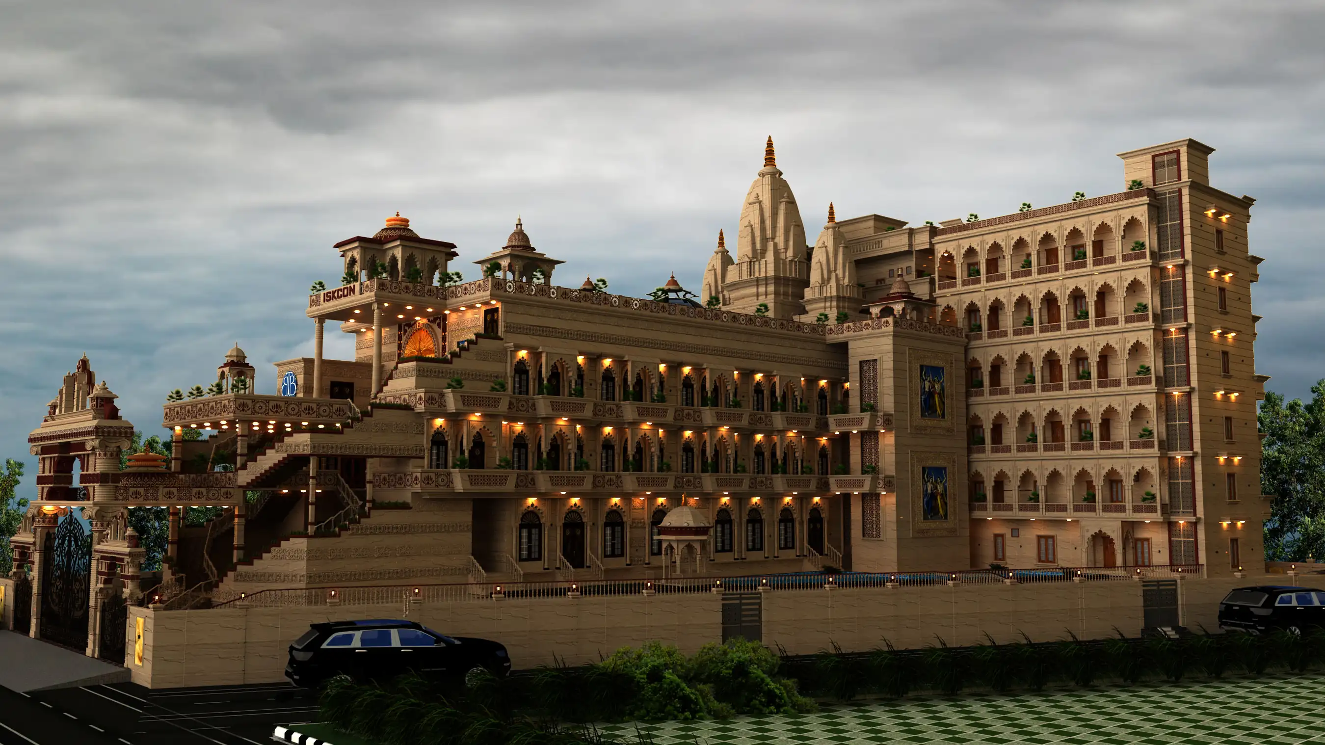 ISKCON Wave City temple